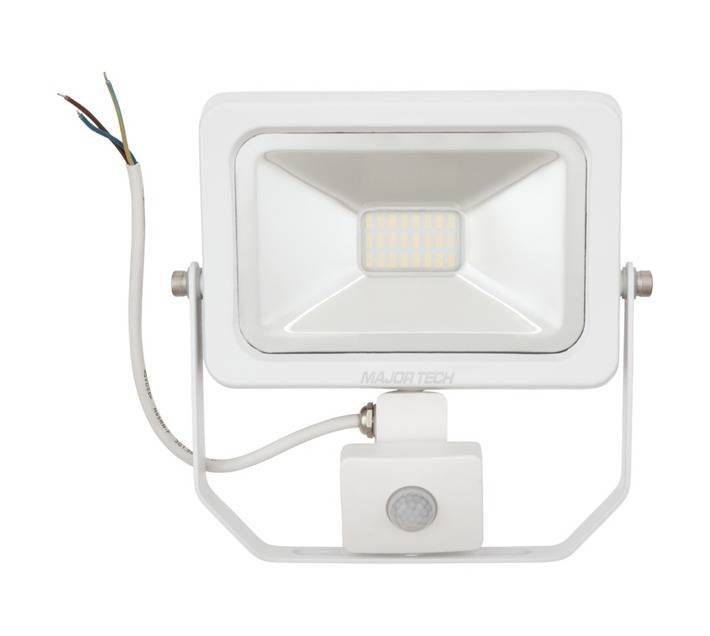 Major Tech SLF20CW Slimline LED Flood and Security Light - White (20W)
