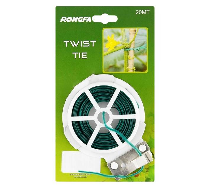 Twist Tie Roll - Green