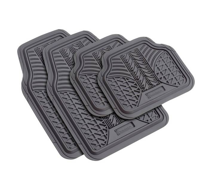 Michelin 4 Piece 4x4 Car Mat Set - Grey