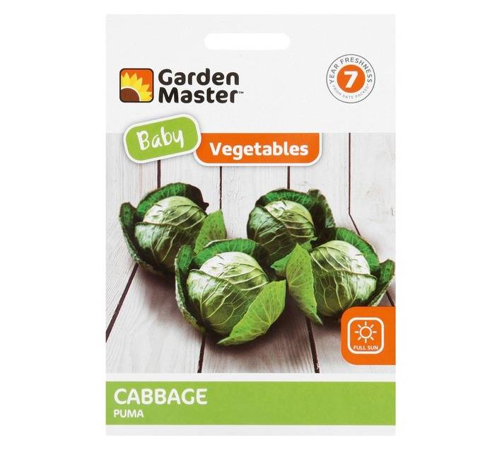 Garden Master Baby Cabbage Vegetable Seed (113 x 5 x 162.5mm)
