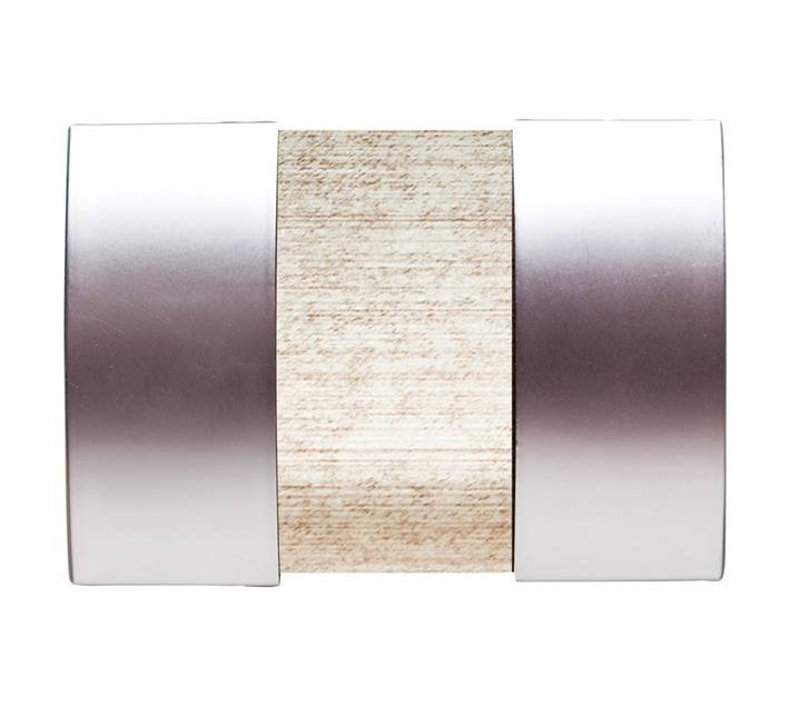 Designer Tieback - Silver (105mm)