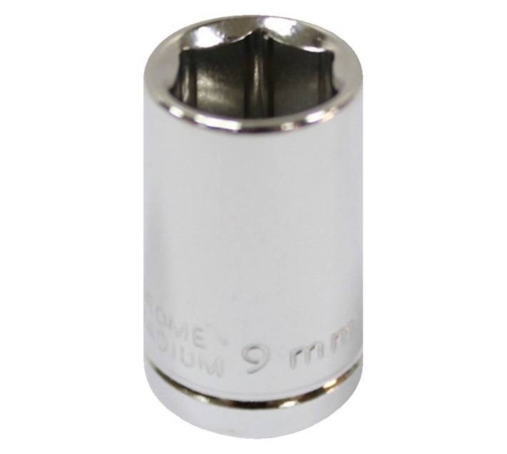 Mastercraft Â¼" Drive 6 Point Socket (9mm)