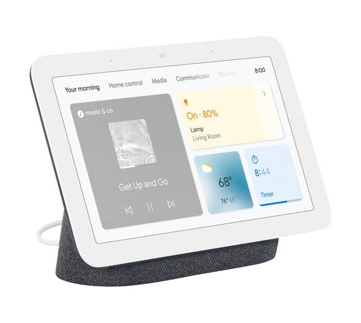 Google 2nd Generation Nest Hub Smart Speaker - Charcoal