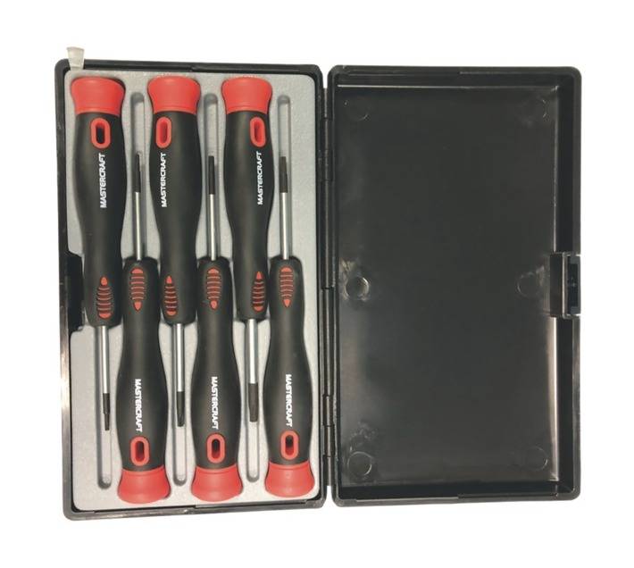 Mastercraft S2SD0061 6 Piece Torx Precision Screwdriver