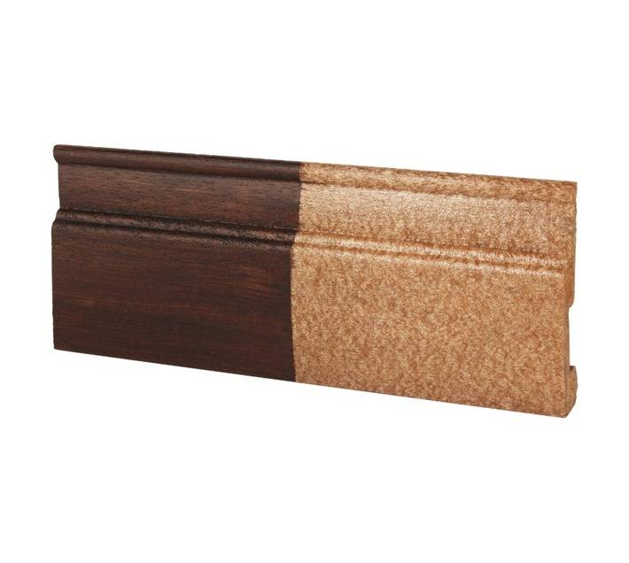 Isowall 2 x Art Deco Large Skirtings - Meranti (2500 x 120 x 20mm)