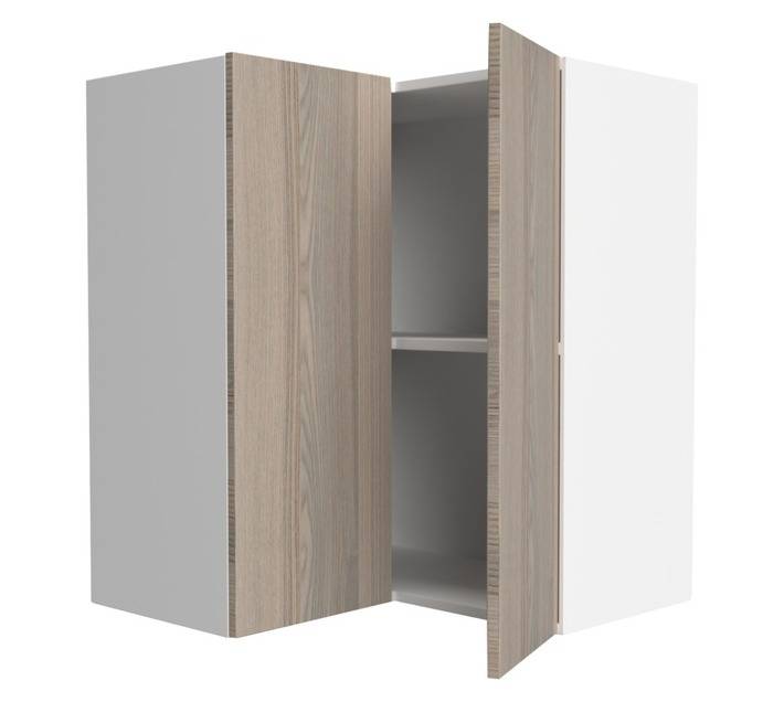 Home and Kitchen Wrapped Top Corner Cabinet Unit - Coimbra (600 x 300 x 720mm)