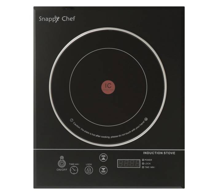 Snappy Chef Induction Hob (405 x 340 x 80mm) Black SCS002