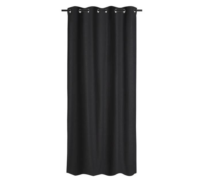 Design House EL409 Textured Block Out Eyelet Curtain (2300 x 2230mm)