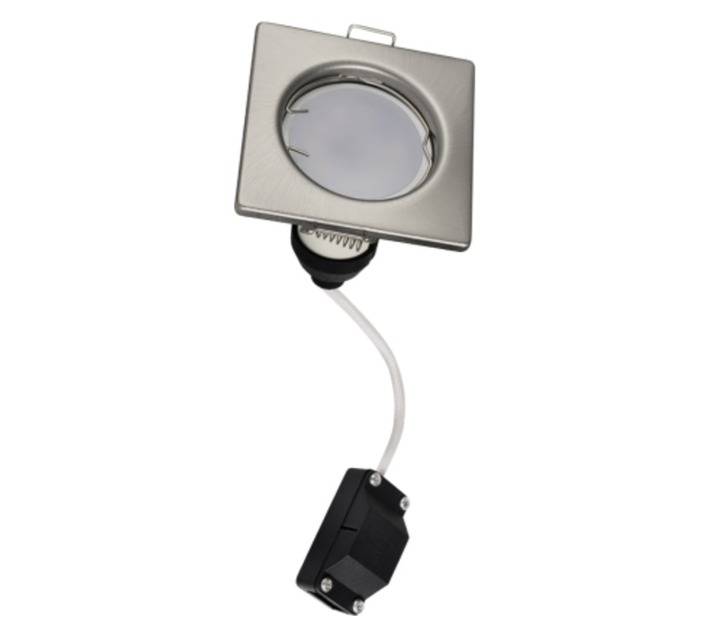 Lightworx LED GU10 Round Downlight - Polished Chrome (4w)