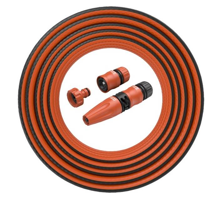 Garden Master 12-451GM Hose with Connector (15m x 12mm)
