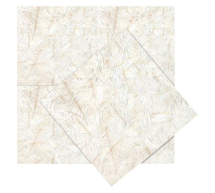 Upper Edge Rough Polystyrene Ceiling Tile - Beige (500 x 500mm)