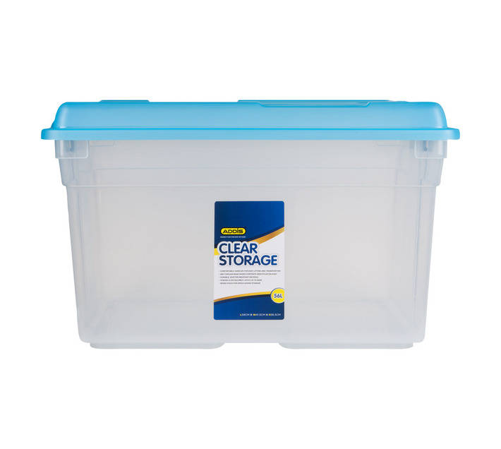 Addis Storage Box - Clear (56L)