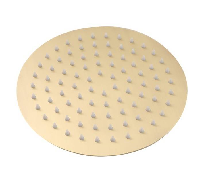 Bijiou Round Shower Rose - Gold (210mm)
