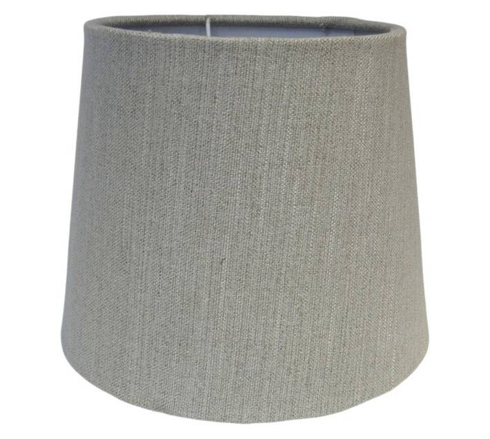 Design House Tapered Drum Lamp Shade - Cement Grey (210mm)