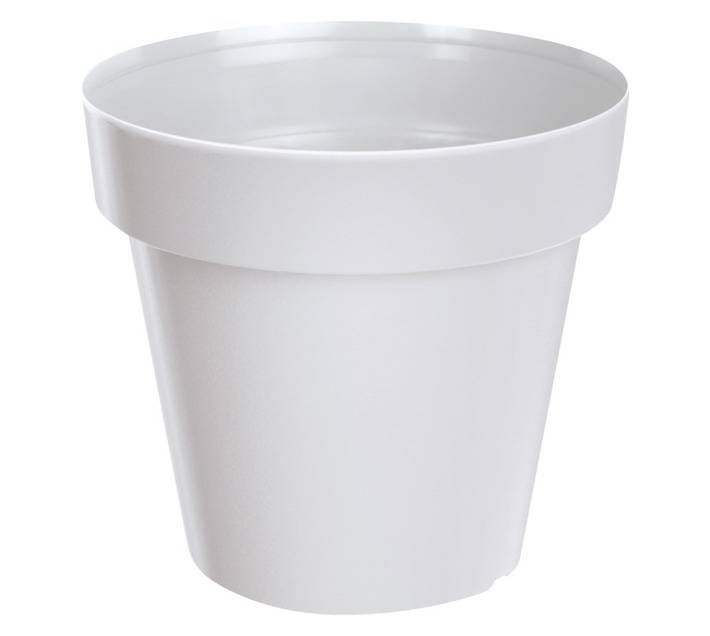 Prosperplast Lofly Pot - White (293 x 293 x 266mm)