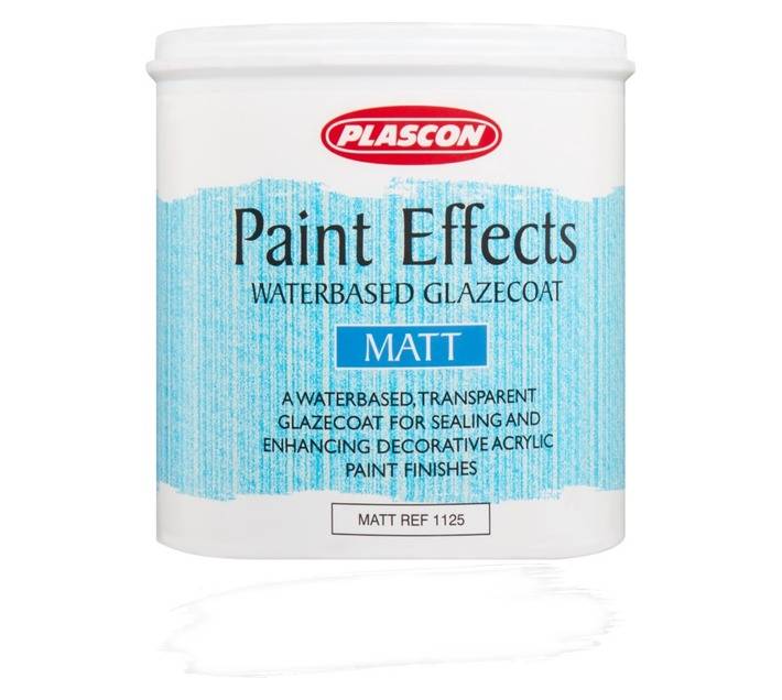 Plascon Paint Effects Matt Glaze Coat - Clear (1L)
