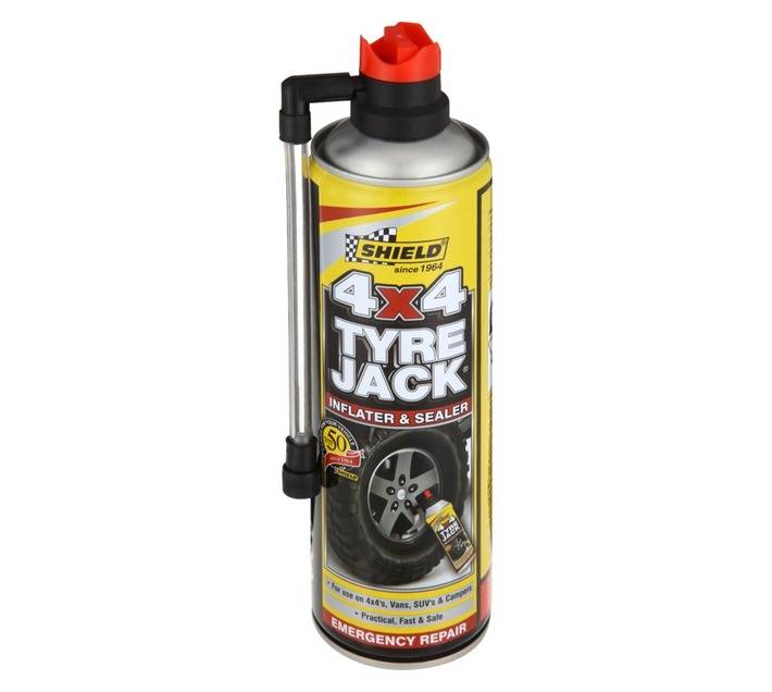 Shield 4x4 Tyre Jack Tyre Inflator (500ml)