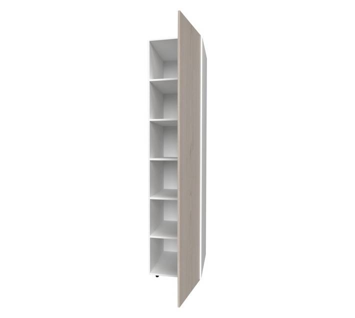Home and Kitchen Base Unit Wrap Grocery Cabinet - Black Cherry (450mm)