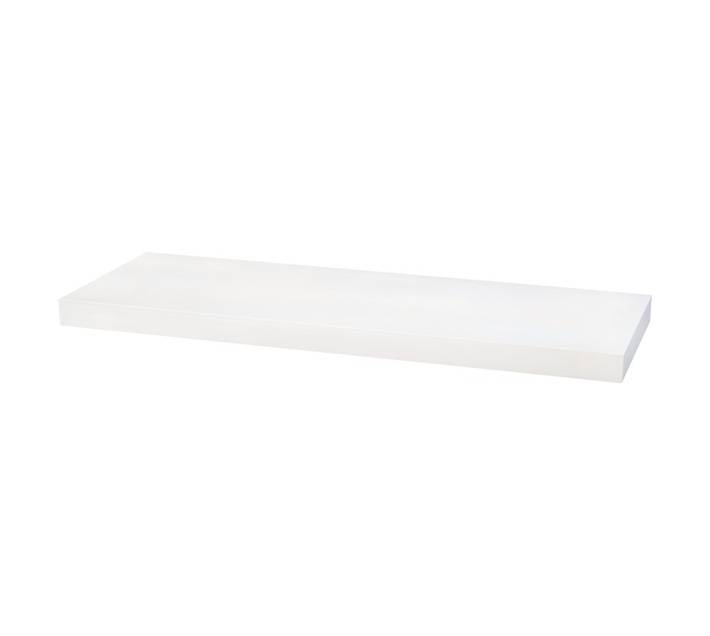 FLOATING SHELF 595X195X30MM WHT