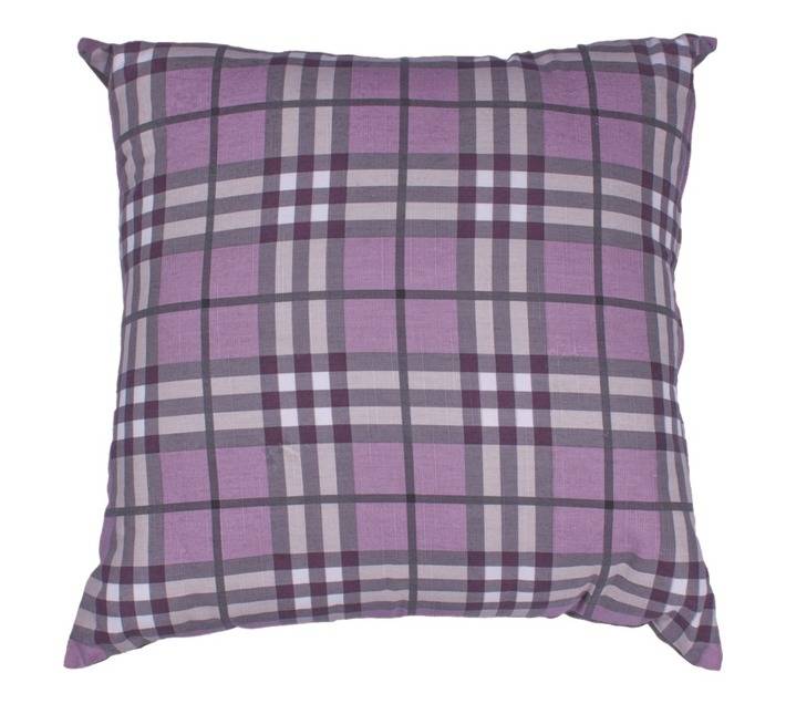 Check Scatter Cushions - Berry (500 x 500mm)