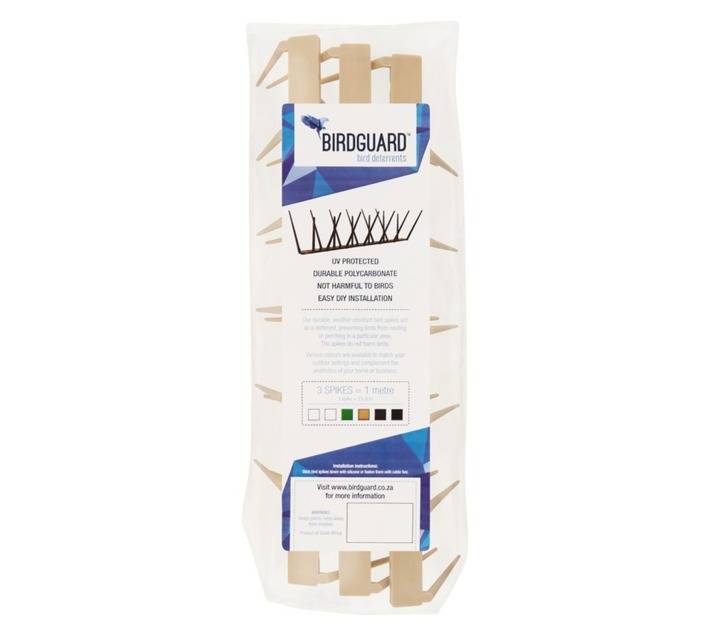 Birdguard 3 x Bird Spikes - Beige (1000mm)