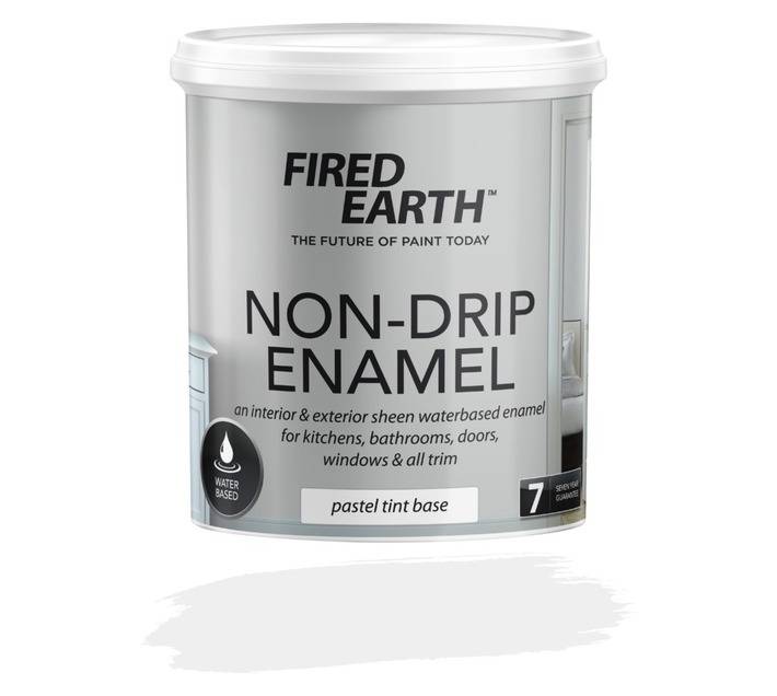 Fired Earth Non-Drip Enamel Water Base Deep Base (1L)