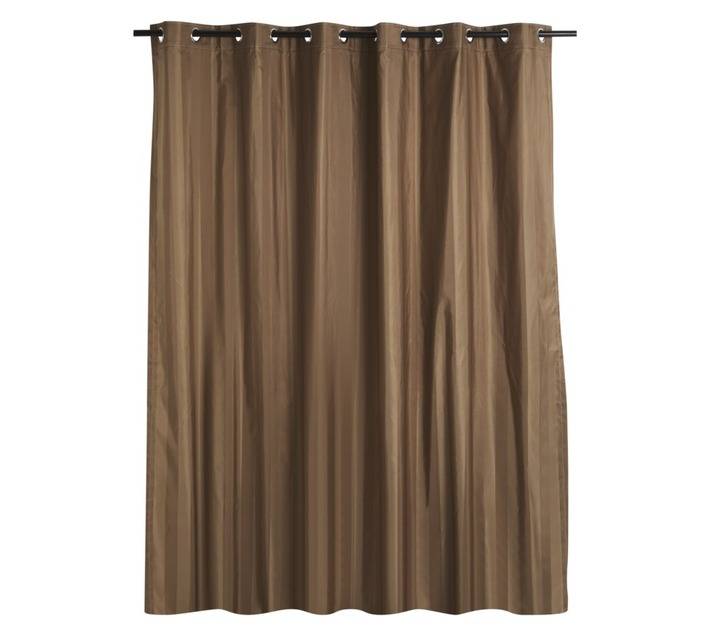Jacquard Signal Cocoa Eyelet Curtain (2300 x 2500mm)