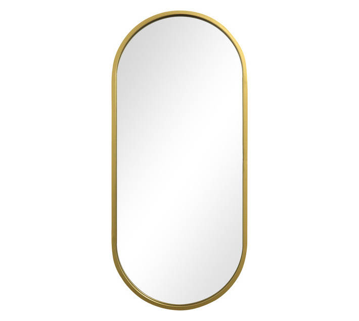 Design House Pill Mirror - Gold (900 x 400mm)
