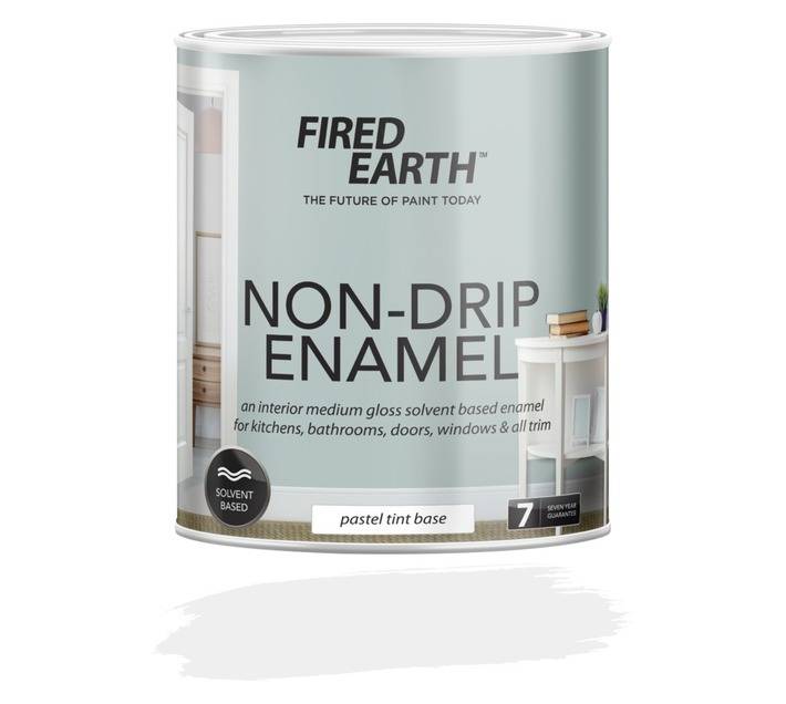 Fired Earth Non-Drip Enamel Solvent Based Clear Base (1L)