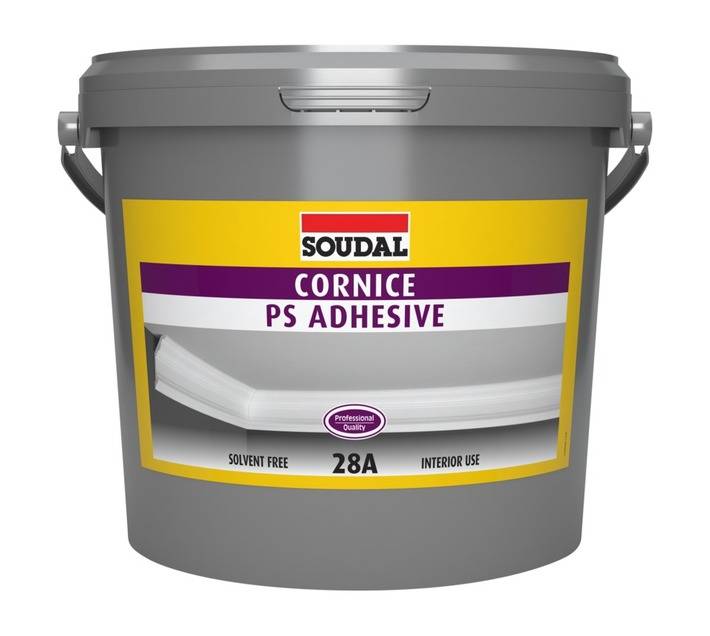 Soudal Cornice Adhesive 28A - White (9kg)