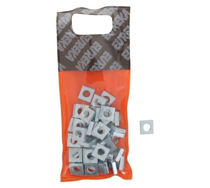Eureka Zinc Plated Square Nut (6mm)