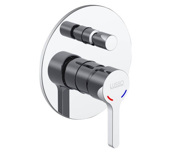 Lusso Tronto Concealed Diverter Mixer - Chrome (150 x 65 x 150mm)