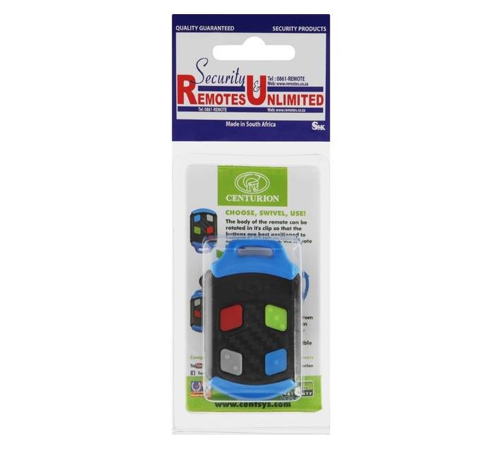 Centurion 4NOVA Code Hopping 4 Button Remote - Black