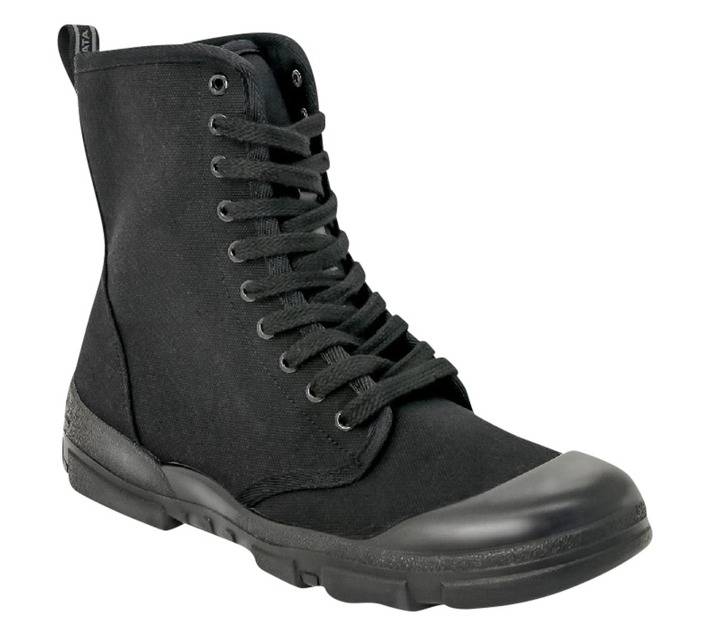 Bata Canvas Security Boot - Black (Size 5)