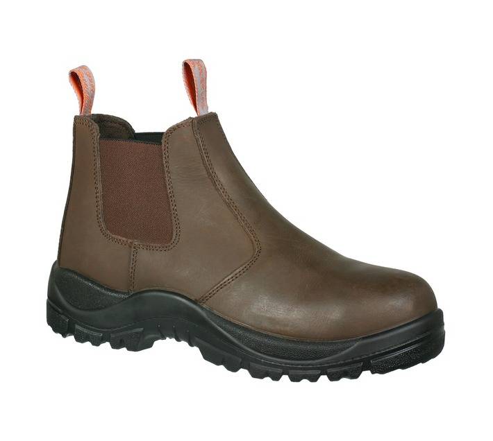 Interceptor Leather Teleza Chelsea Boot - Brown (Size 11)