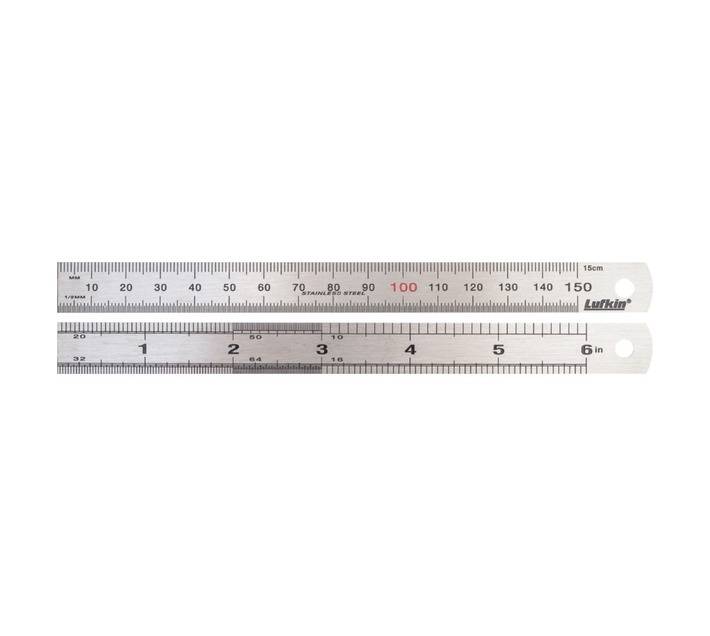 Crescent Lufkin Stainless Steel Ruler (150 x 44 x 6mm)