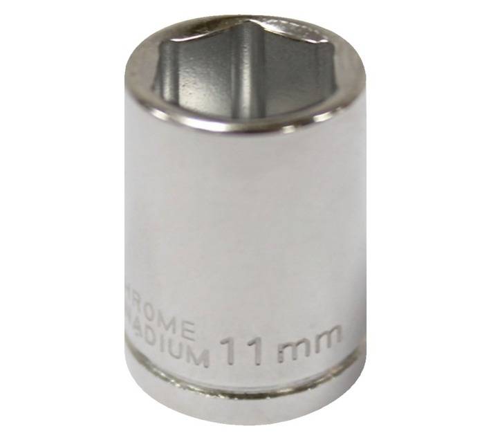 Mastercraft Â¼" Drive 6 Point Socket (11mm)