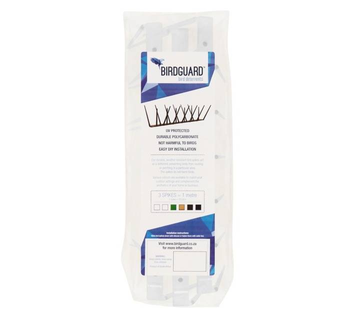 Birdguard 3 x Bird Spikes - Clear (1000mm)