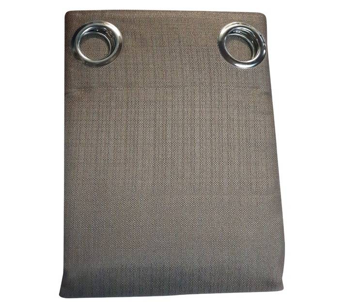Design House Weave Lined Curtain - Coffee (2300 x 2230mm)