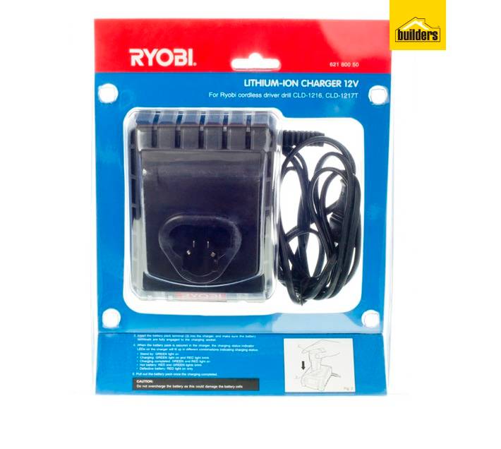 Ryobi Lithium-Ion Battery Charger 12V