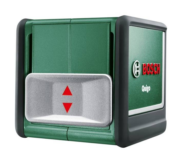 Bosch Quigo 111 Cross Line Laser Level - Green