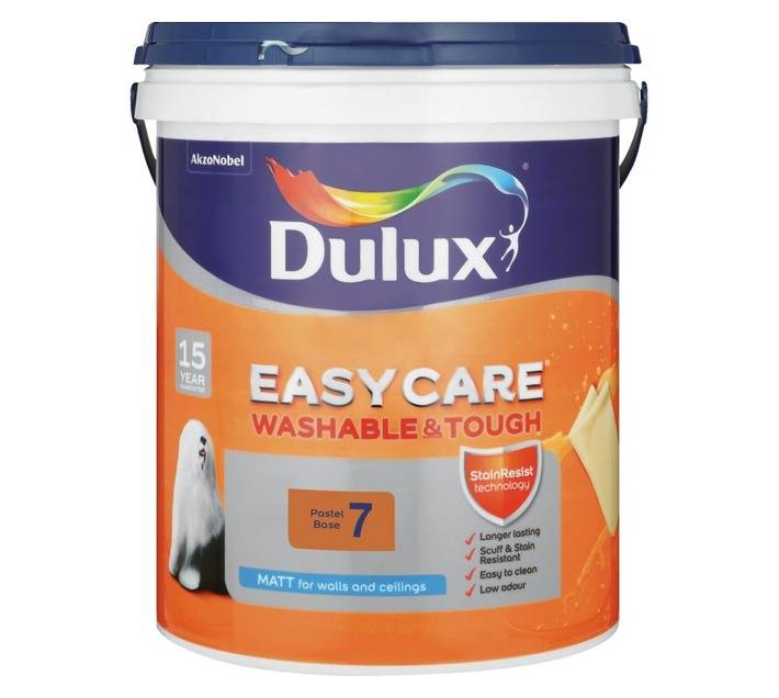 Dulux Easycare Washable Matt Pastel Base 7 (20L)