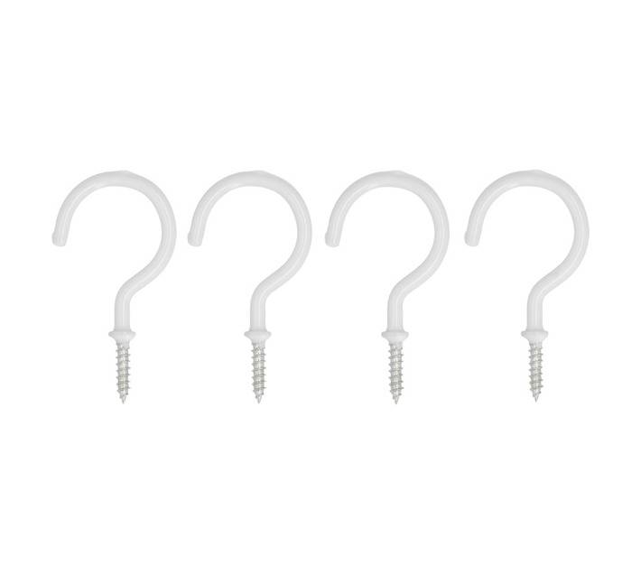 Dejay A361 Cup Hooks White - 50mm