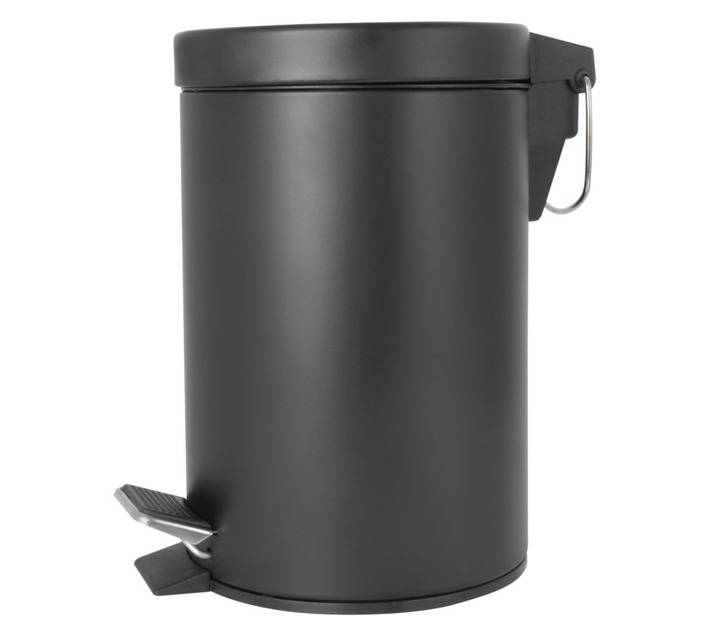 PEDAL BIN 3L MATT BLK