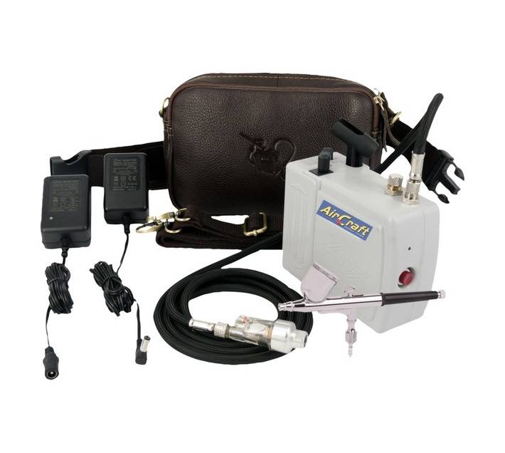 AirCraft Battery Compressor with Airbrush (12V)