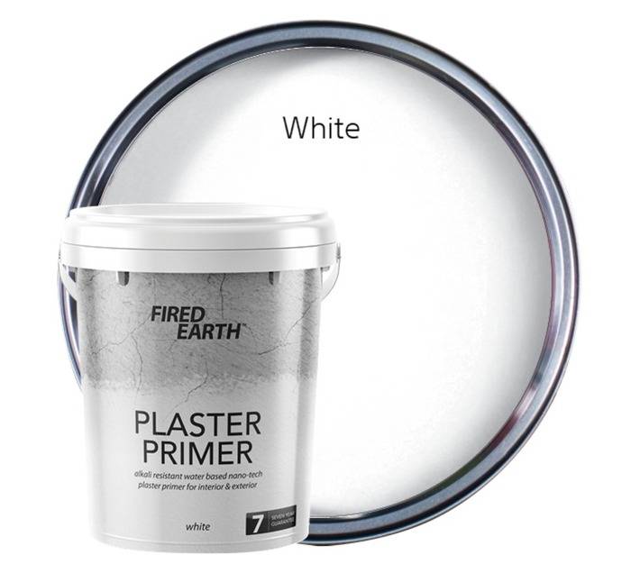 Fired Earth Water Based Plaster Primer - White (20L)
