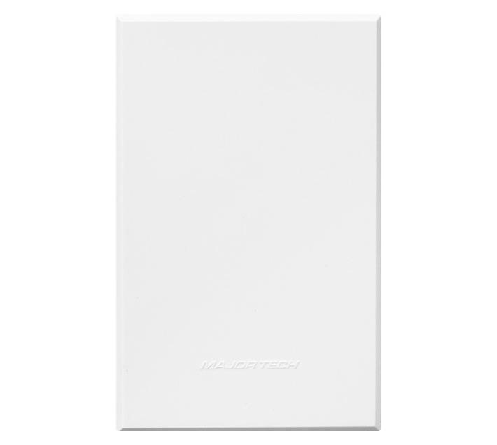 Veti 3 Blank Plate - White (100 x 50mm)