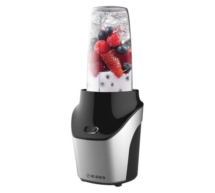 Eiger EG-SBUB02 6 Piece Nutri Blender Set - Black/Grey (1000W)