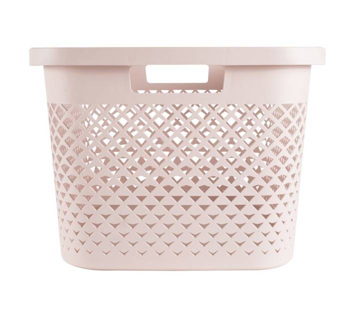 Pure Laundry Basket - Pink (47L)