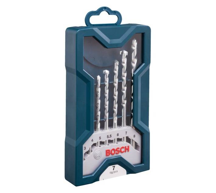 Bosch 7 Piece Masonry Drill Bit Set